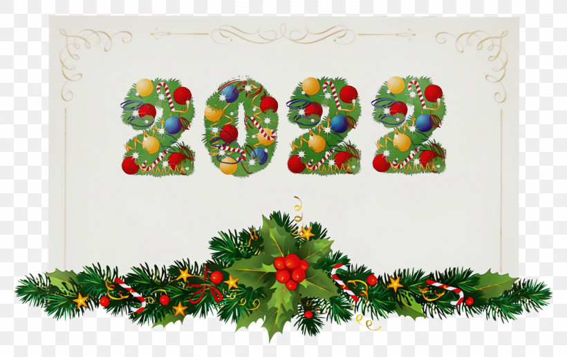 Christmas Day, PNG, 2999x1892px, Watercolor, Artificial Christmas Tree, Bauble, Christmas And Holiday Season, Christmas Day Download Free