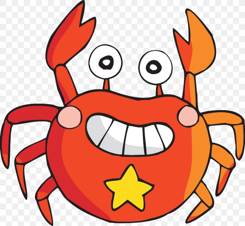 Crab Cartoon Illustration, PNG, 1024x944px, Crab, Artwork, Cartoon, Color, Decapoda Download Free