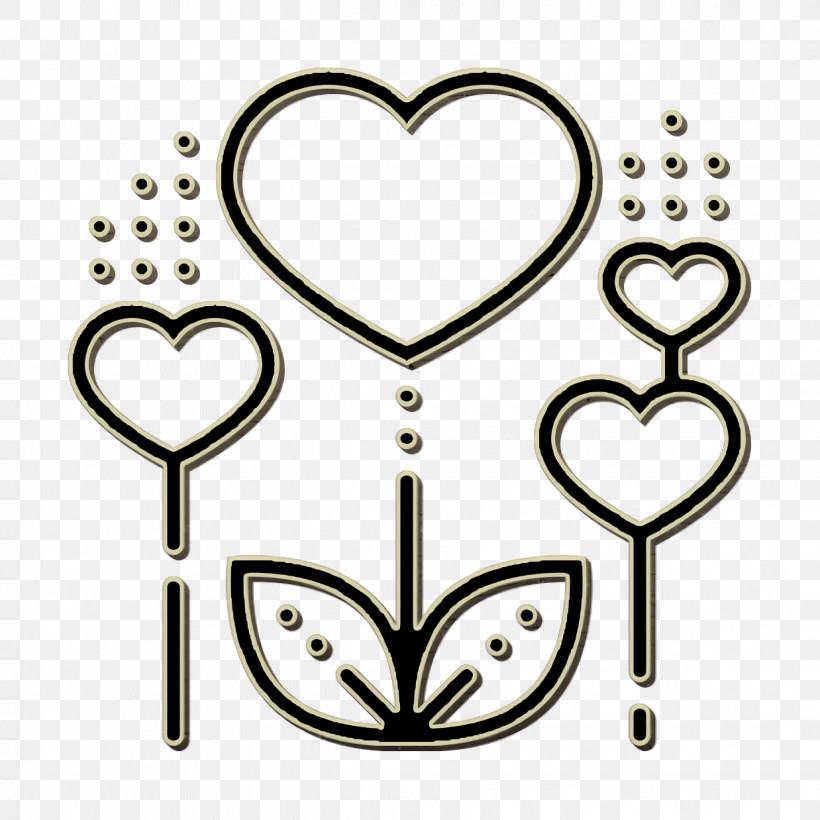 Love Icon Heart Icon Flower Icon, PNG, 1238x1238px, Love Icon, Flower Icon, Heart, Heart Icon, Line Art Download Free