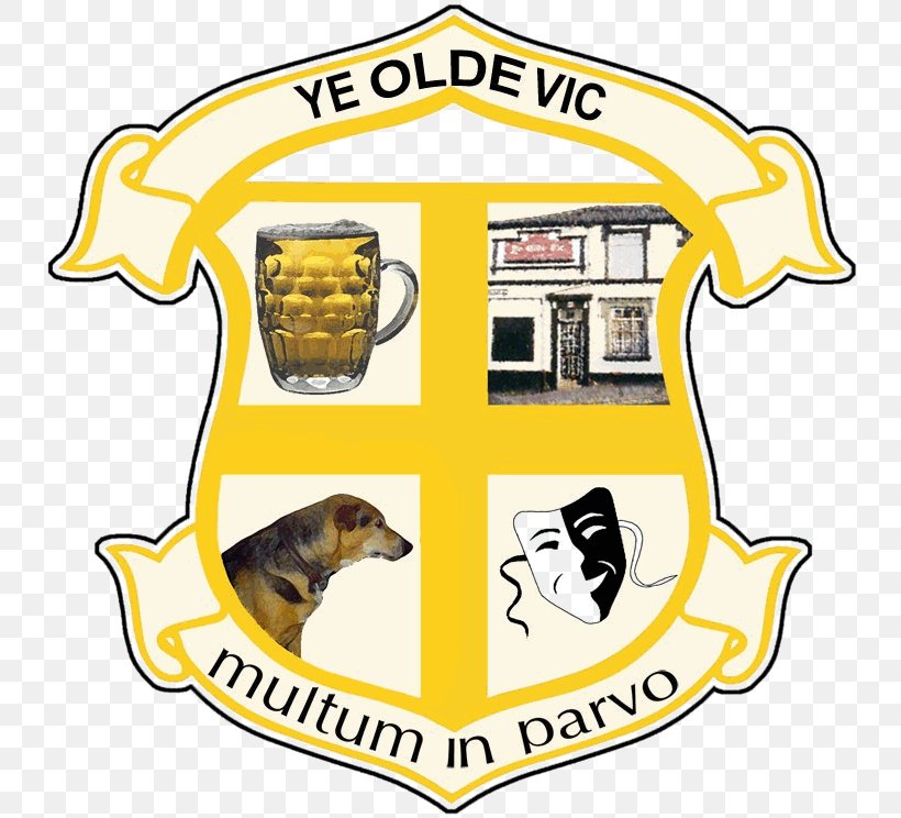 Ye Olde Vic The Olde Vic Pub Beer Logo, PNG, 742x744px, Pub, Area, Beer, Brand, Good Beer Guide Download Free