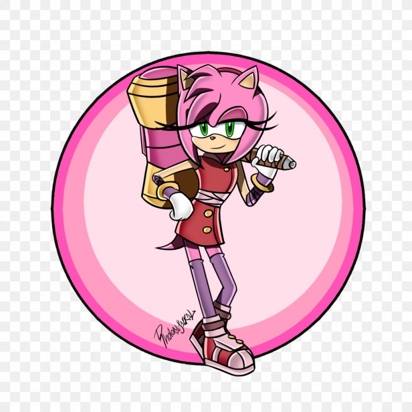 Amy Rose Sonic Boom Hedgehog Art, PNG, 1024x1024px, Amy Rose, Art, Cartoon, Character, Fan Art Download Free