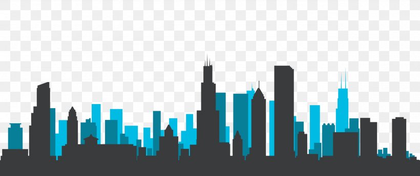 Chicago Skyline Silhouette Royalty-free, PNG, 2560x1080px, Chicago, Art, Cdr, City, Cityscape Download Free