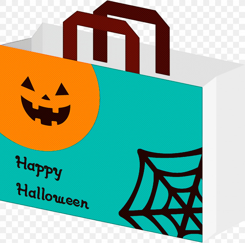 Halloween Gift Bag Shopping Bag Halloween Sales, PNG, 1024x1016px, Halloween Gift Bag, Halloween Sales, Logo, Shopping Bag, Smile Download Free