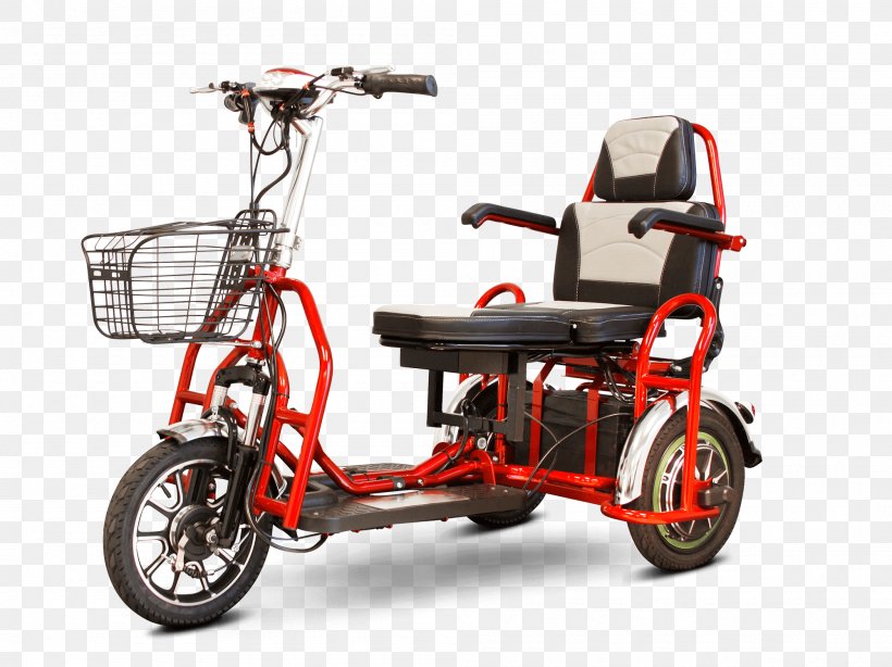 Mobility Scooters Electric Vehicle Electric Motorcycles And Scooters Electric Trike, PNG, 2000x1498px, Scooter, Bariatrics, Bicycle, Bicycle Accessory, Electric Bicycle Download Free