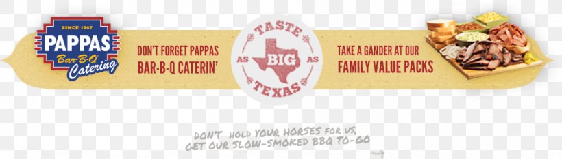Barbecue Pappas Bar-B-Q Smoking Gift Card Pappas Restaurants, PNG, 947x270px, Barbecue, Blog, Brand, Catering, Food Download Free