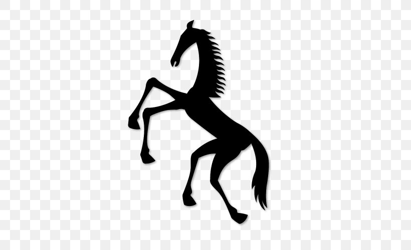 Stallion Mustang Pony Colt Horses & Jumping, PNG, 500x500px, Stallion, Animal Figure, Art, Black And White, Colt Download Free