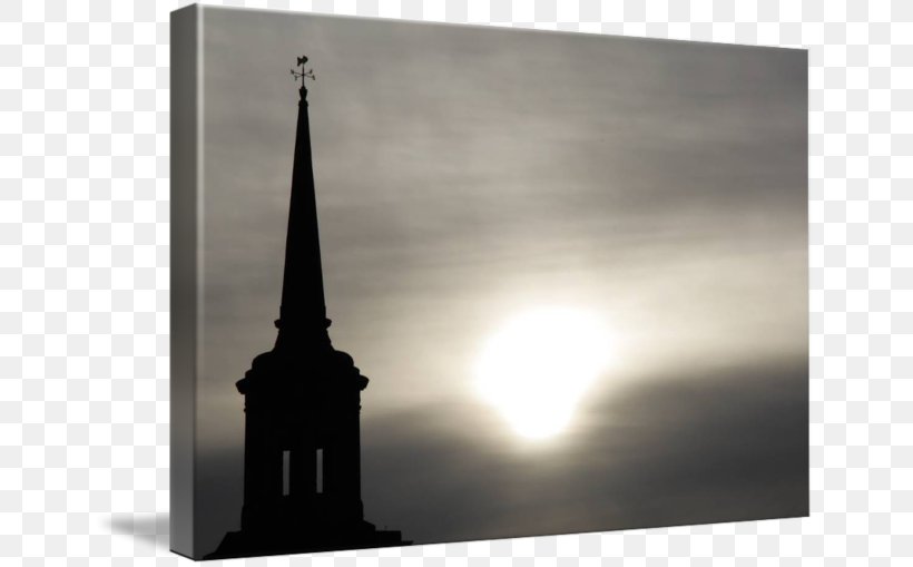 Steeple Stock Photography Silhouette White, PNG, 650x509px, Steeple, Black And White, Heat, Photography, Silhouette Download Free