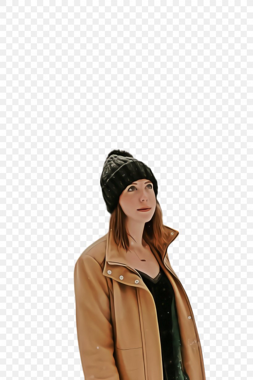 Winter Girl, PNG, 1632x2448px, Girl, Beanie, Beige, Brown, Cap Download Free
