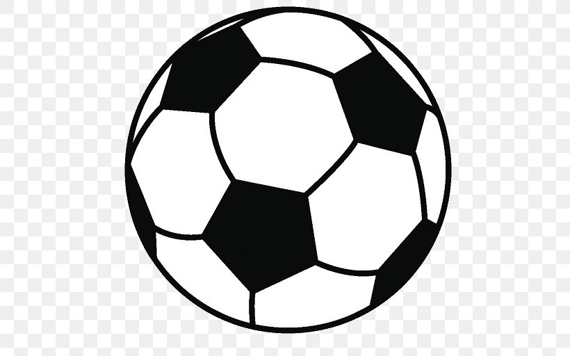 Football Clip Art, PNG, 512x512px, Ball, Area, Black, Black And White, Football Download Free