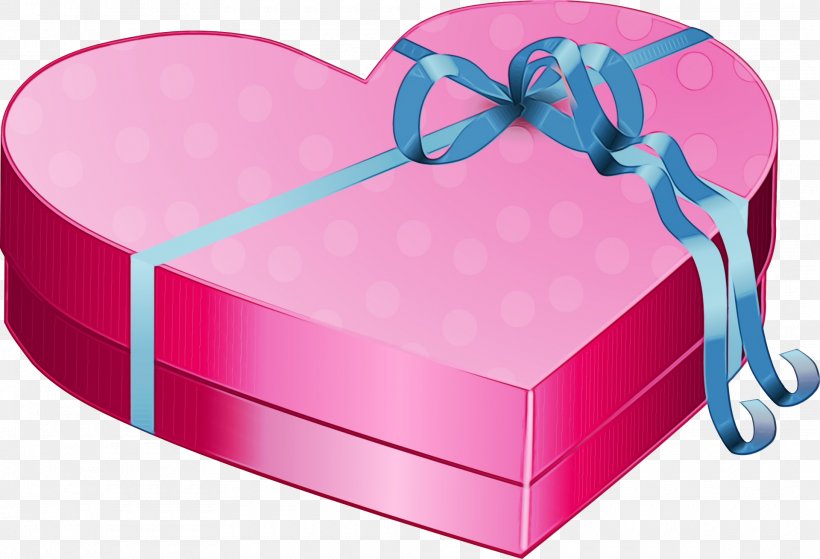 Pink Heart Ribbon Turquoise Aqua, PNG, 1920x1311px, Watercolor, Aqua, Gift Wrapping, Heart, Magenta Download Free