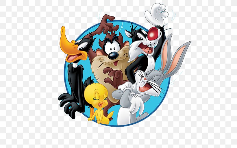 Tasmanian Devil Daffy Duck Sylvester Bugs Bunny Tweety, PNG, 512x512px, Tasmanian Devil, Animated Cartoon, Animated Series, Art, Baby Looney Tunes Download Free