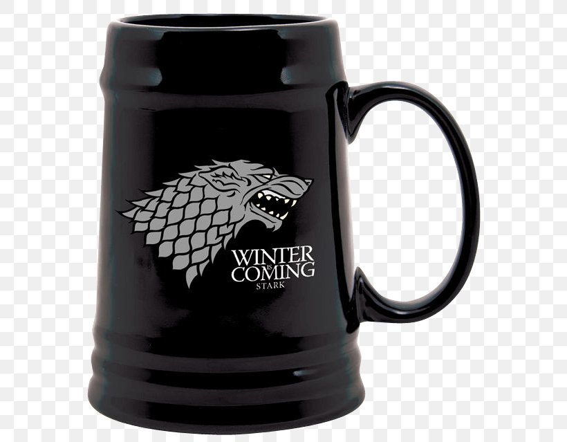 Beer Stein Ceramic House Targaryen Winter Is Coming Mug, PNG, 639x639px, Beer Stein, Ceramic, Cup, Drinkware, Fire And Blood Download Free