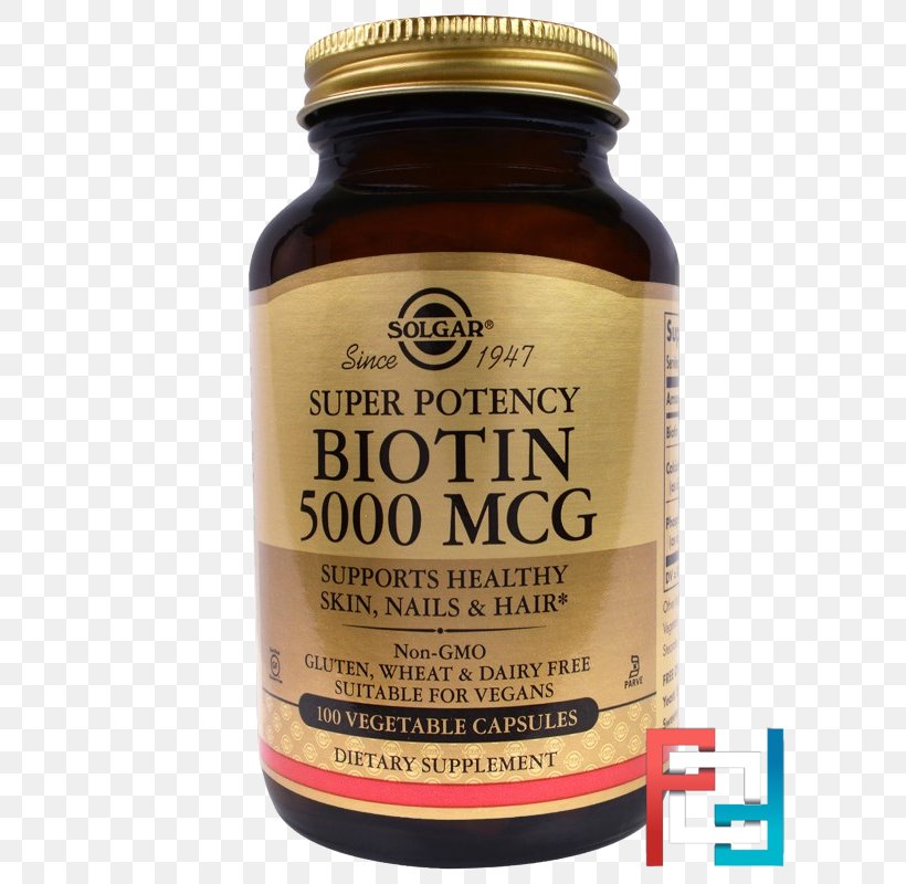Dietary Supplement Biotin Capsule Vegetarian Cuisine Solgar Inc., PNG, 630x800px, Dietary Supplement, Biotin, Capsule, Flavor, Health Download Free