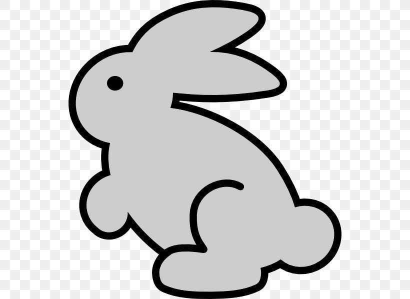 Easter Bunny Rabbit Hare Clip Art, PNG, 546x598px, Easter Bunny, Area, Artwork, Black And White, Carnivoran Download Free
