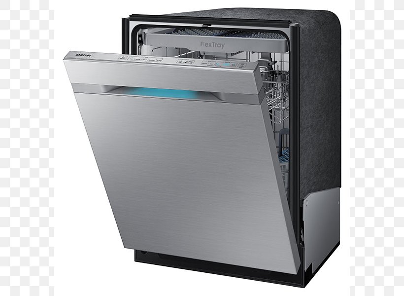 Major Appliance Dishwasher Samsung DW80H9930US Stainless Steel Home Appliance, PNG, 800x600px, Major Appliance, Countertop, Couvert De Table, Dishwasher, Home Appliance Download Free