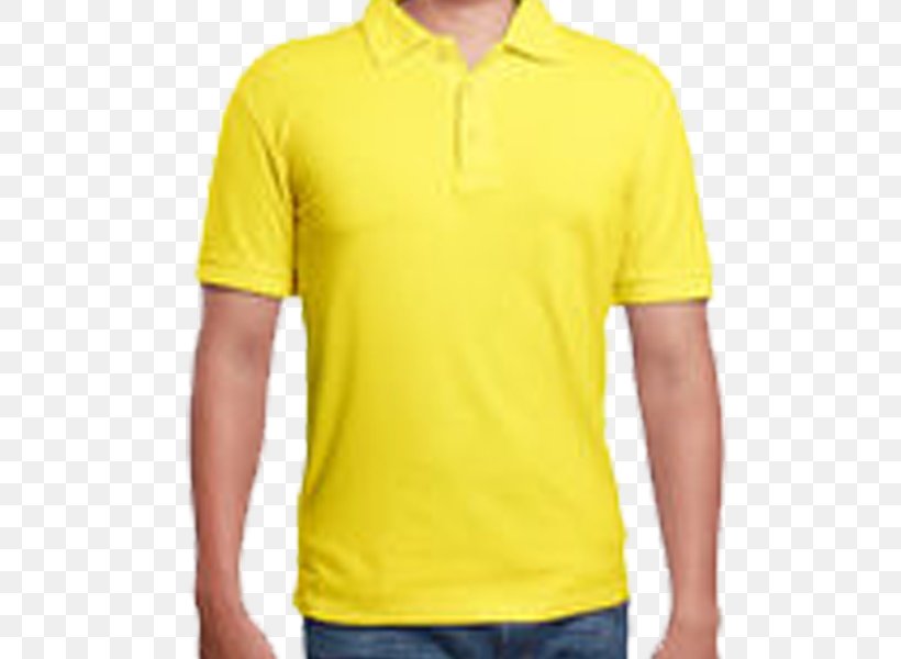 Polo Shirt T-shirt Stock Photography Yellow, PNG, 536x600px, Polo Shirt, Active Shirt, Clothing, Collar, Longsleeved Tshirt Download Free