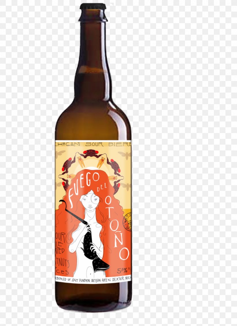 Beer Bottle Jolly Pumpkin Artisan Ales Drink Beer Bottle, PNG, 1000x1375px, Beer, Alcoholic Beverage, Alcoholic Drink, Beer Bottle, Beer Brewing Grains Malts Download Free