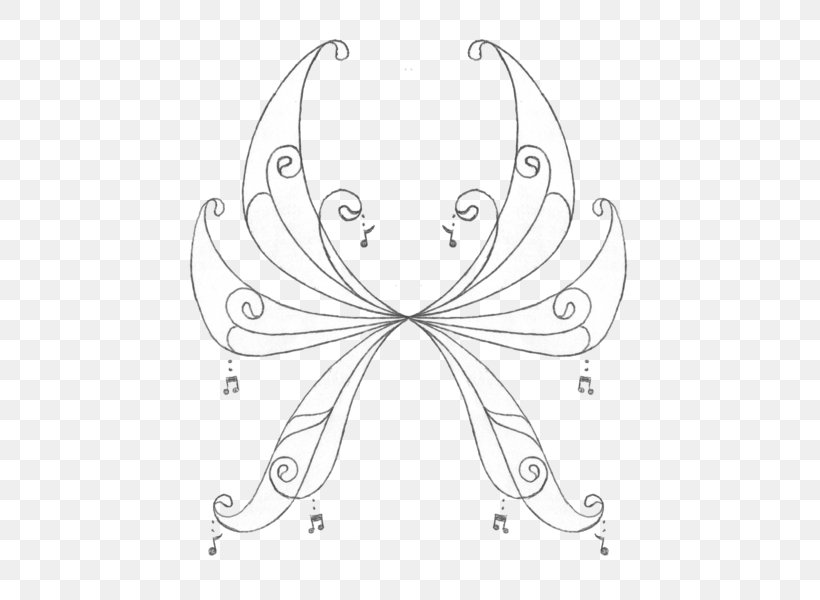 Butterfly /m/02csf Clip Art Drawing Line Art, PNG, 600x600px, Butterfly, Area, Artwork, Black, Black And White Download Free