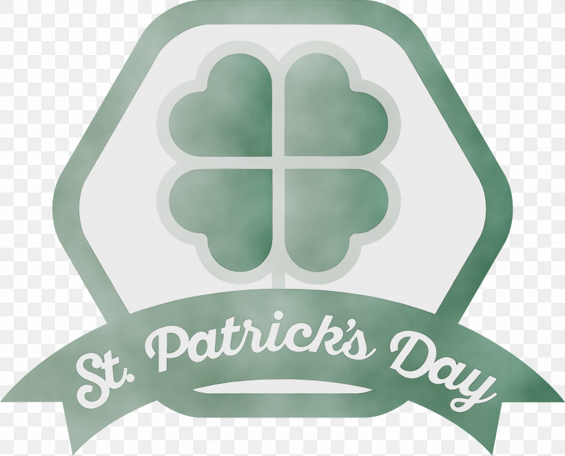 Logo Green Font Teal Meter, PNG, 3000x2428px, St Patricks Day, Green, Logo, Meter, Paint Download Free