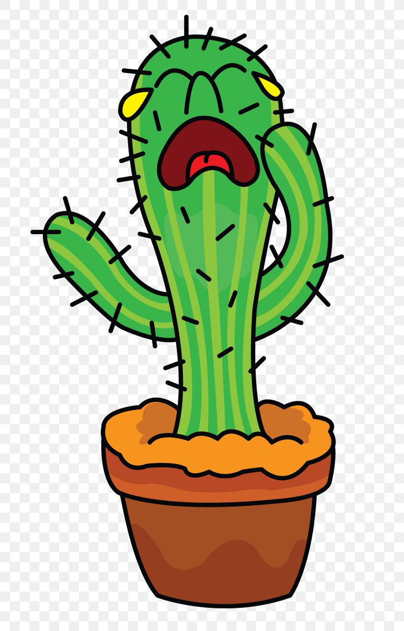 Cactus Drawing Clip Art Image Vector Graphics, PNG, 720x1280px, Cactus, Artwork, Cartoon, Drawing, Flower Download Free