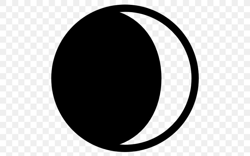 Circle Point White Black M Clip Art, PNG, 512x512px, Point, Black, Black And White, Black M, Crescent Download Free