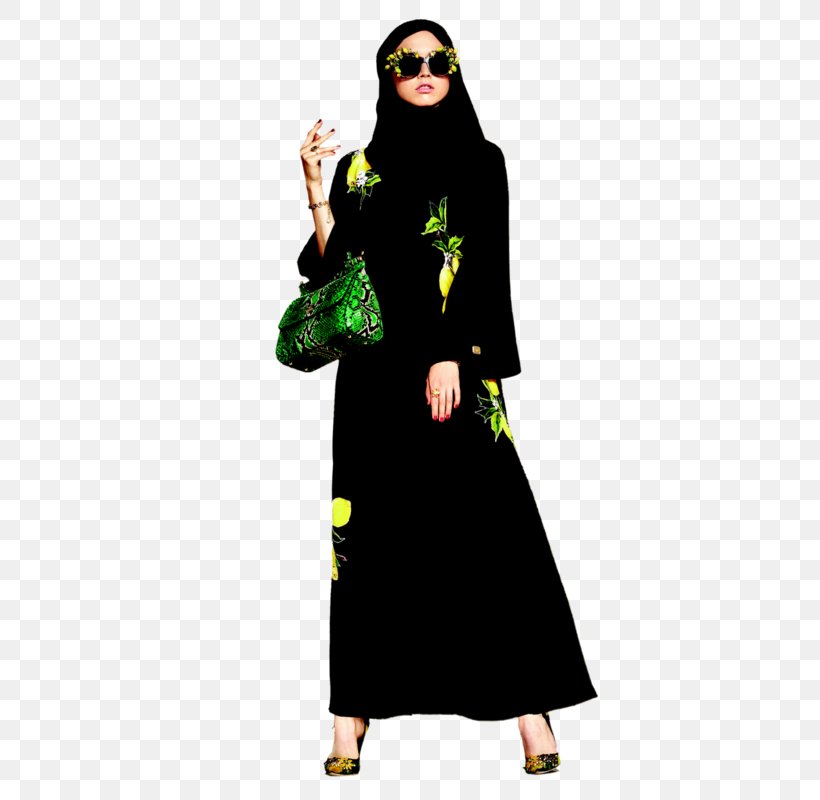 Islamic Fashion Dolce & Gabbana Abaya Italian Fashion, PNG, 579x800px, Fashion, Abaya, Clothing, Costume, Dolce Gabbana Download Free