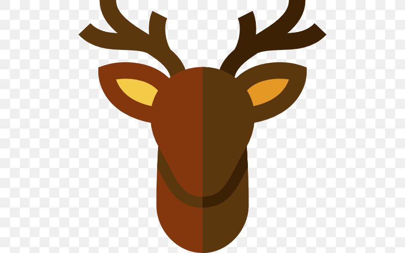 Reindeer Antler Clip Art Rudolph, PNG, 512x512px, Reindeer, Animal, Antler, Deer, Elk Download Free
