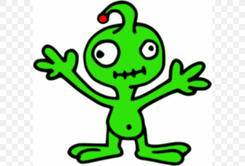 Alien Cartoon Extraterrestrial Life Clip Art, PNG, 600x554px, Alien, Amphibian, Animation, Artwork, Cartoon Download Free