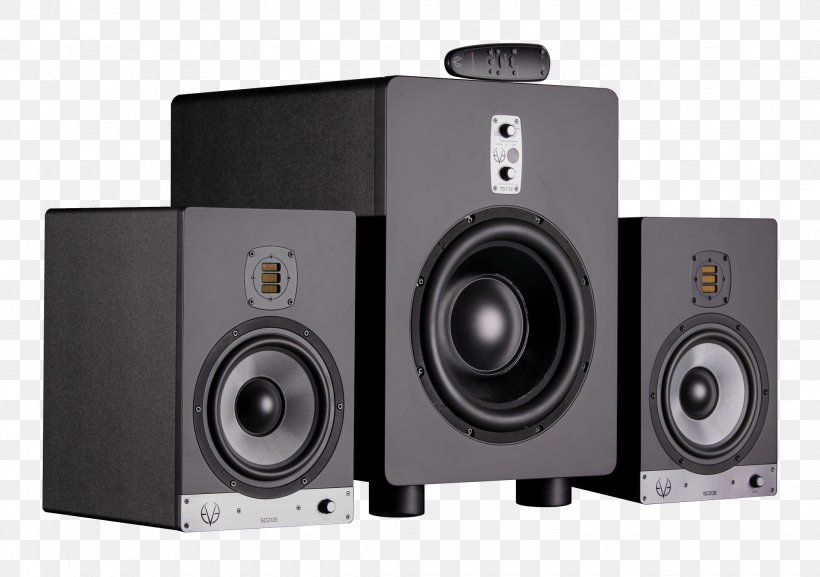 Audio Loudspeaker Studio Monitor Subwoofer Sound, PNG, 2045x1439px, Watercolor, Cartoon, Flower, Frame, Heart Download Free