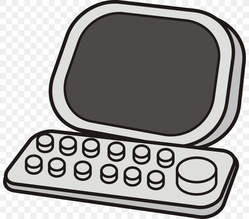 Computer Keyboard Clip Art Vector Graphics, PNG, 800x721px, Computer Keyboard, Black And White, Communication, Computer, Computer Font Download Free