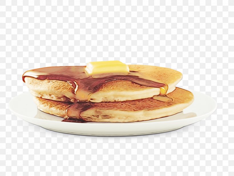Dish Food Breakfast Pancake Ingredient, PNG, 1600x1200px, Watercolor, Baked Goods, Breakfast, Breakfast Sandwich, Cuisine Download Free