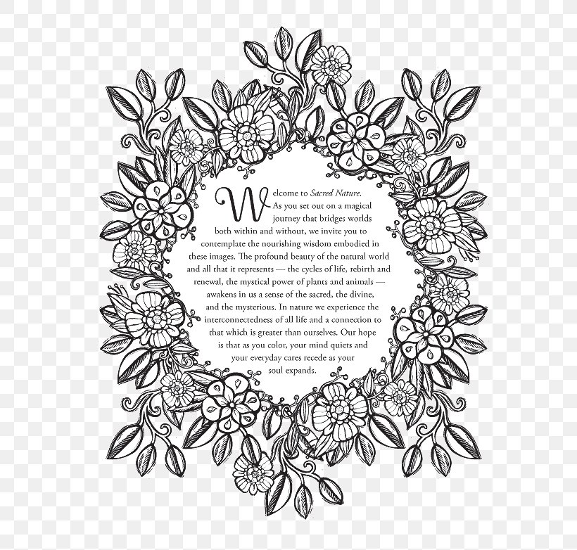 The Nature Coloring Book Royalty-free Stock Photography Vector Graphics, PNG, 611x782px, Nature Coloring Book, Area, Black And White, Book, Coloring Book Download Free