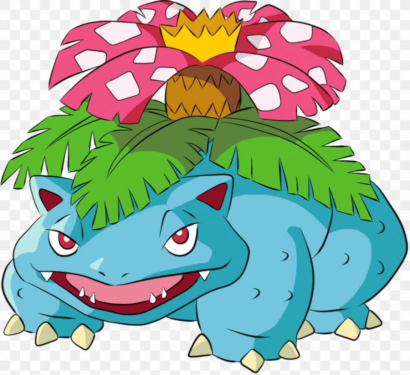 Pokémon Sun And Moon Venusaur Bulbasaur, PNG, 900x823px, Pokemon, Amphibian, Art, Artwork, Bulbasaur Download Free