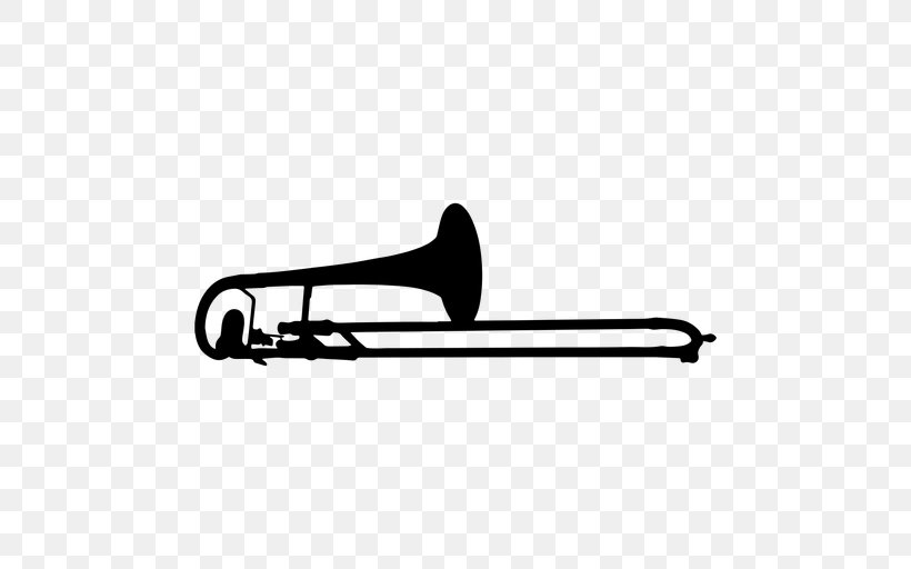 Types Of Trombone Trumpet Musical Instruments, PNG, 512x512px, Types Of Trombone, Bassoon, Black And White, Brass Instrument, Brass Instruments Download Free