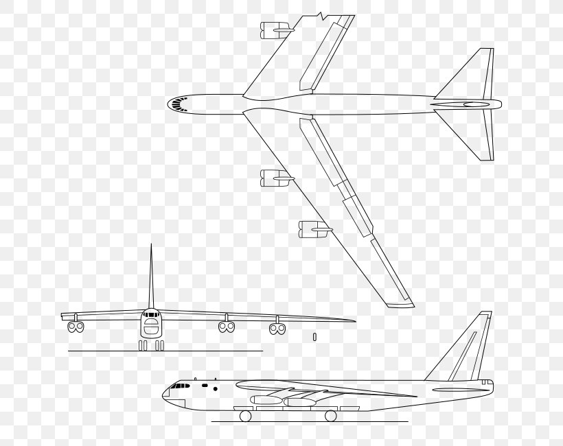 Boeing B-52 Stratofortress Airplane RAF Fairford Aircraft Northrop Grumman B-2 Spirit, PNG, 650x650px, Boeing B52 Stratofortress, Aerospace Engineering, Aircraft, Airplane, Area Download Free