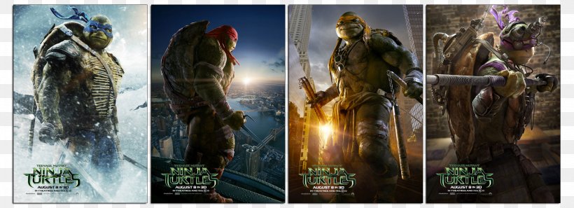 Leonardo Raphael Michelangelo Donatello Splinter, PNG, 2251x816px, Leonardo, Donatello, Film, Film Poster, Long Hair Download Free