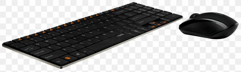 Numeric Keypads Computer Keyboard Computer Mouse Laptop Rapoo TASTIERA+MOUSE Wireless 9060 Blade Black, PNG, 3000x898px, 2in1 Pc, Numeric Keypads, All Xbox Accessory, Computer, Computer Accessory Download Free