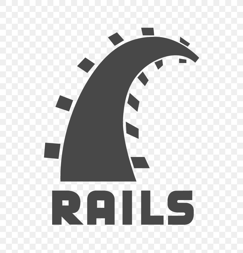 Ruby On Rails Ruby Version Manager RubyGems, PNG, 676x851px, Ruby On Rails, Angularjs, Black, Black And White, Brand Download Free