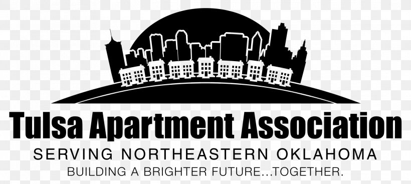 Tulsa Apartment Association Bixby House Sand Springs, PNG, 2175x975px, Tulsa Apartment Association, Apartment, Bixby, Black And White, Brand Download Free