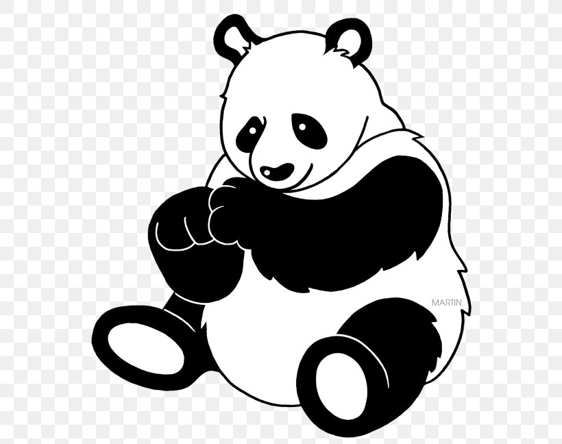 Clip Art Giant Panda Bear Free Content Image, PNG, 563x648px, Giant Panda, Animal, Artwork, Bear, Black Download Free