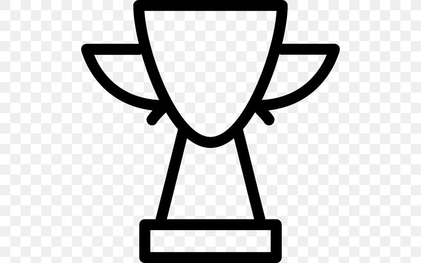 Trophy Award Prize, PNG, 512x512px, Trophy, Award, Black And White, Commemorative Plaque, Cup Download Free