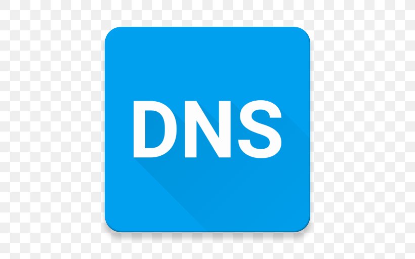 Domain Name System Name Server Android DNSChanger, PNG, 512x512px, Domain Name System, Android, Android Kitkat, Area, Blue Download Free