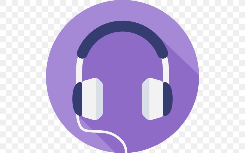 Headphones Circle Font, PNG, 512x512px, Headphones, Audio, Audio Equipment, Electronic Device, Purple Download Free