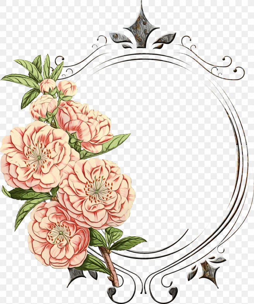 Picture Frames Floral Design Flower Clip Art Rose, PNG, 1348x1617px, Picture Frames, Antique, Botany, Cut Flowers, Floral Design Download Free