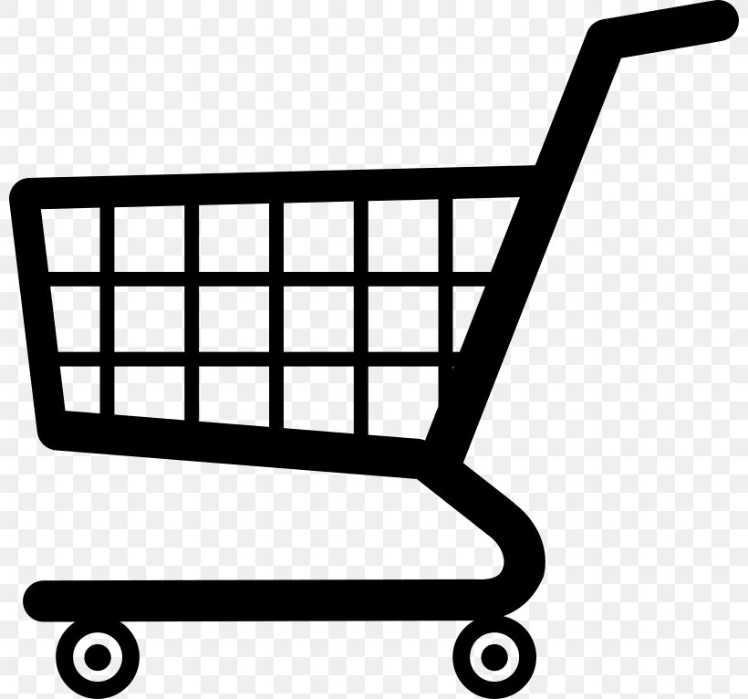 Shopping Cart Stock Photography Clip Art, PNG, 800x766px, Shopping Cart, Area, Black, Black And White, Cart Download Free