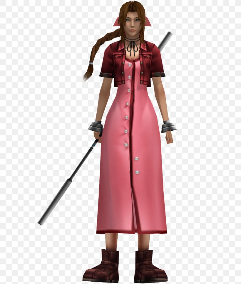 Aerith Gainsborough Final Fantasy VII Character Connection To The Planet Costume, PNG, 600x967px, Watercolor, Cartoon, Flower, Frame, Heart Download Free