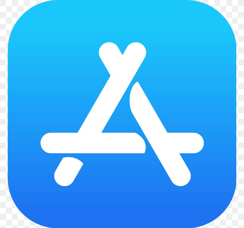 App Store IPod Touch Apple Mobile App, PNG, 768x768px, App Store, Apple, Area, Blue, Brand Download Free