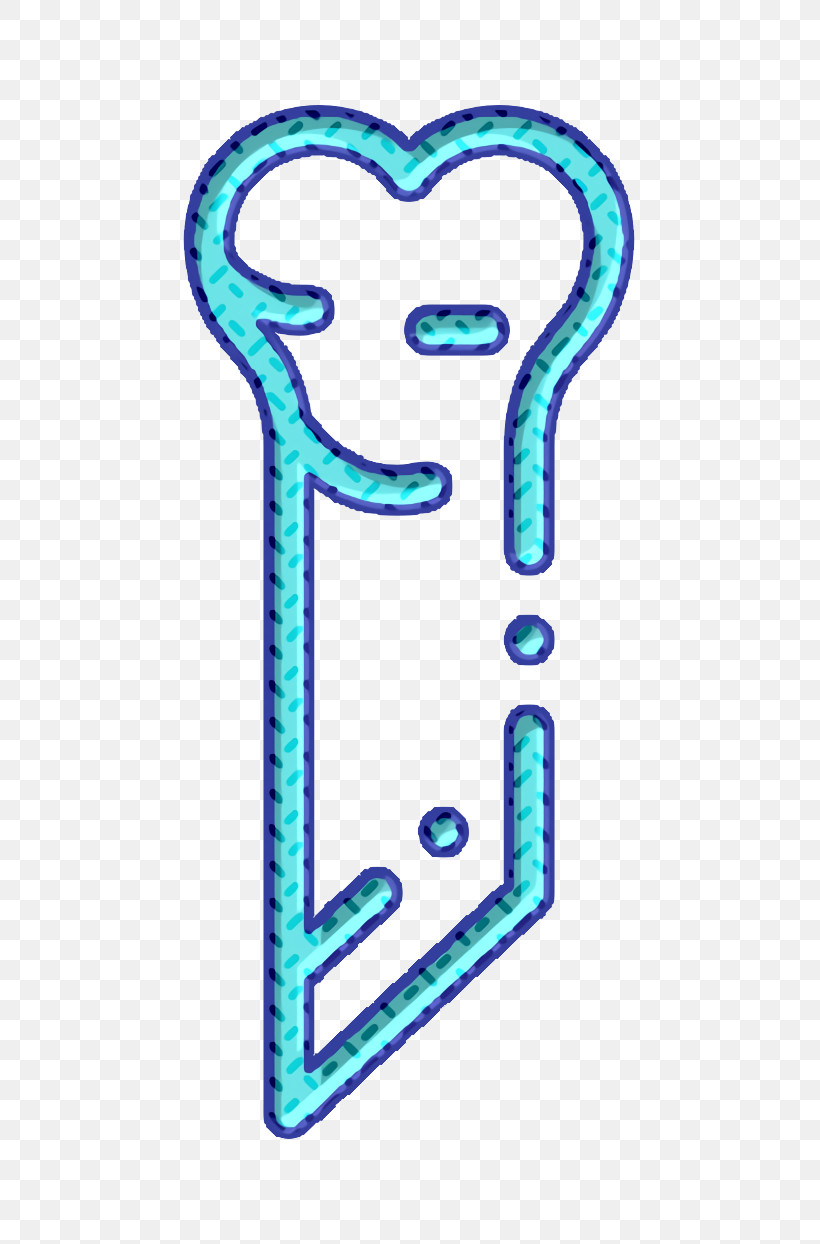 Bone Icon Archeology Icon, PNG, 542x1244px, Bone Icon, Aqua, Archeology Icon, Electric Blue, Line Download Free