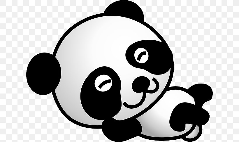Giant Panda American Black Bear Drawing, PNG, 640x486px, Giant Panda, American Black Bear, Artwork, Bear, Black Download Free