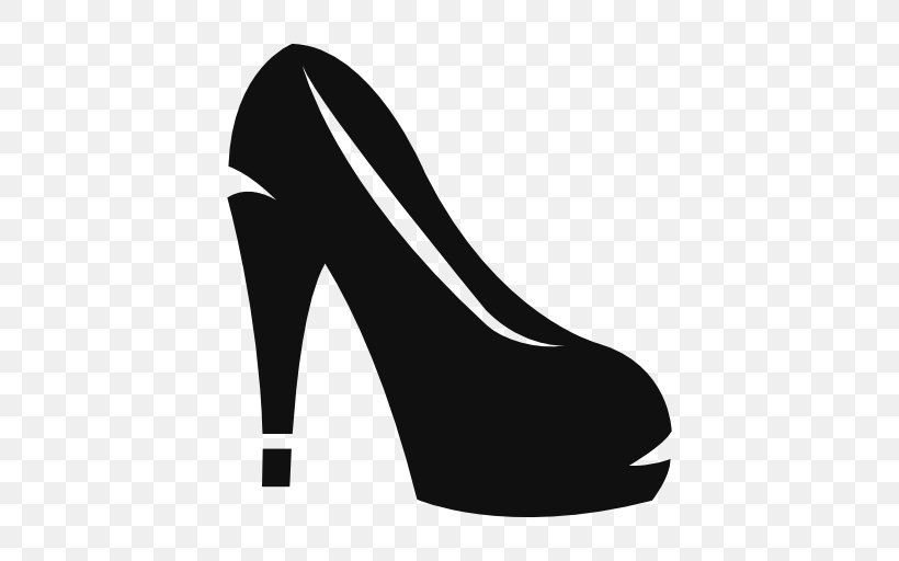 High-heeled Footwear Climbing Shoe Sneakers Fashion, PNG, 512x512px, Highheeled Footwear, Basic Pump, Black, Black And White, Boot Download Free